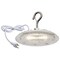 Nuvo 60 Watt Hi-Pro Shop Light with Plug - 8 in. Dia. - 4000K - White Finish - 120 Volt 65/971 - alternate 1